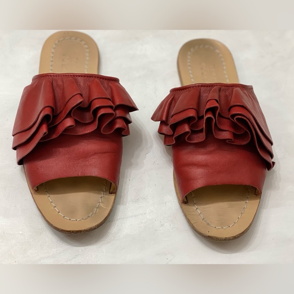 TERHI POLKKI Raffles Sandals size EU36,US size 5.5 in good condition new is $295 - Picture 5 of 10